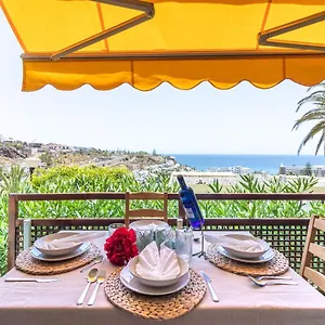 Increible Terraza Con Vistas Al Mar En Apartamento San Agustín